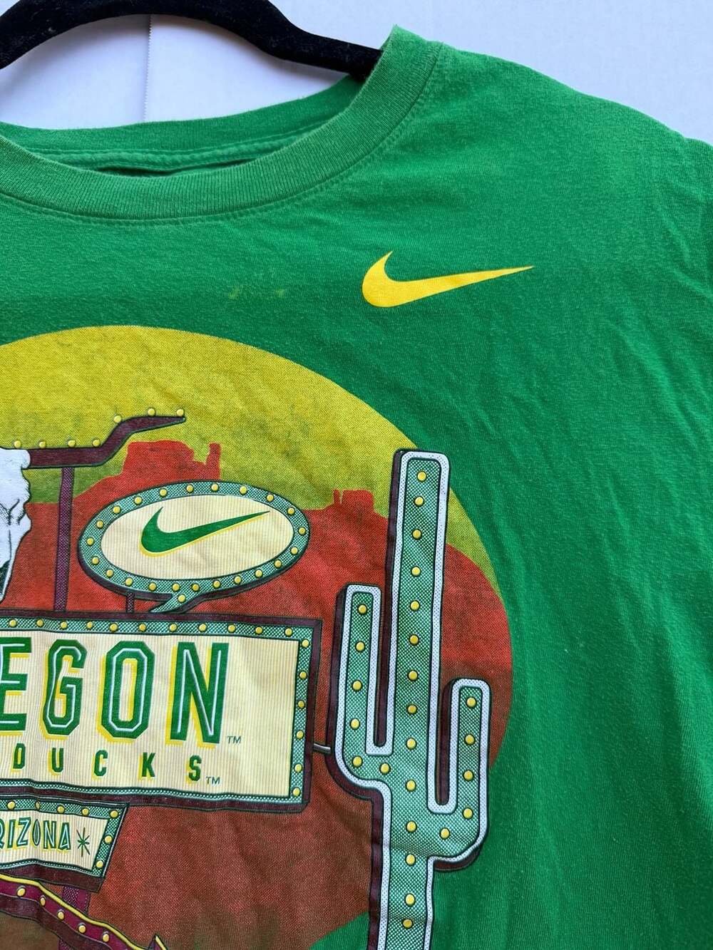 Nike Oregon Ducks PlayStation Fiesta Bowl T-Shirt Green